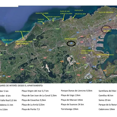 Tranquilo Con Parking Lejlighed Santander